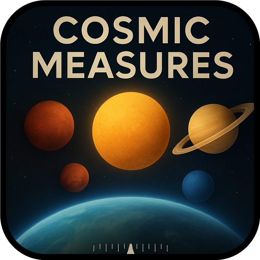 Cosmic Measures app icon